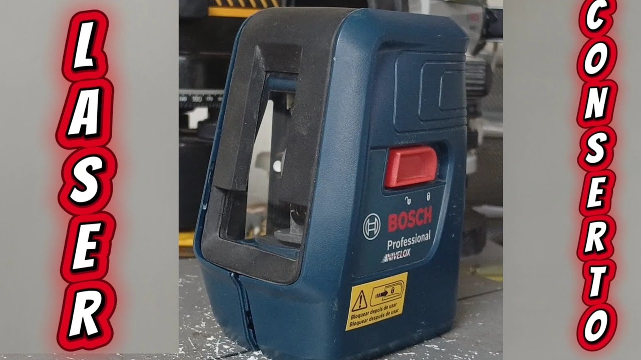 CONSERTO DO NÍVEL A LASER BOSCH NIVELOX 