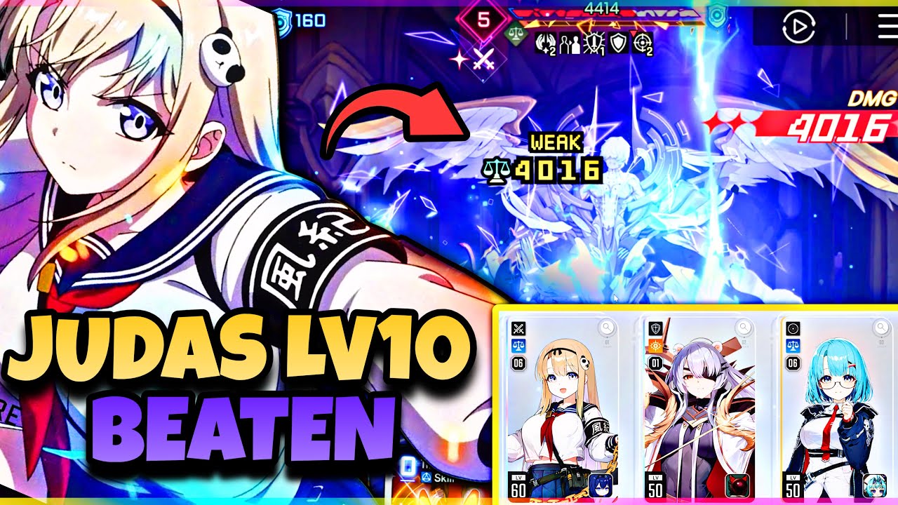 JUDAS LV10 WORLD BOSS BEATEN WITH HARU | CHAOS ZERO NIGHTMARE