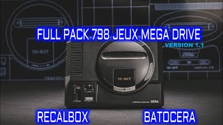 Full Pack MegaDrive Recalbox Batocera