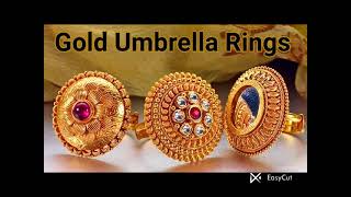 gold ring design// umbrella gold rings design// trending# viral# video subscribe# please