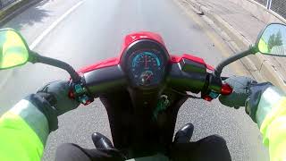 Falcon soft 50 cc winter test ride screenshot 3