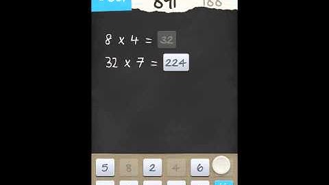 6 Numbers by Brainbow Level 188 Answer Guide