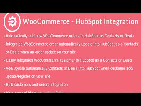 WooCommerce - HubSpot Integration | Codecanyon Scripts and Snippets