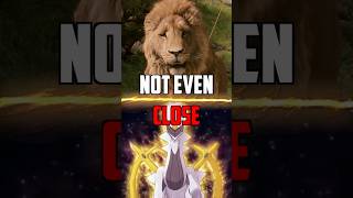 Aslan VS Arceus - Who Wins? #pokemon #pokémon #chroniclesofnarnia #lion