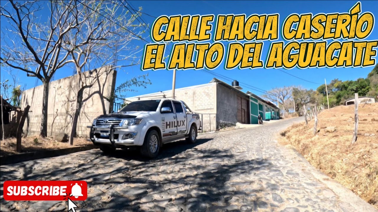 Calle Hacía Caserío El Alto del Aguacate Corinto Morazán 