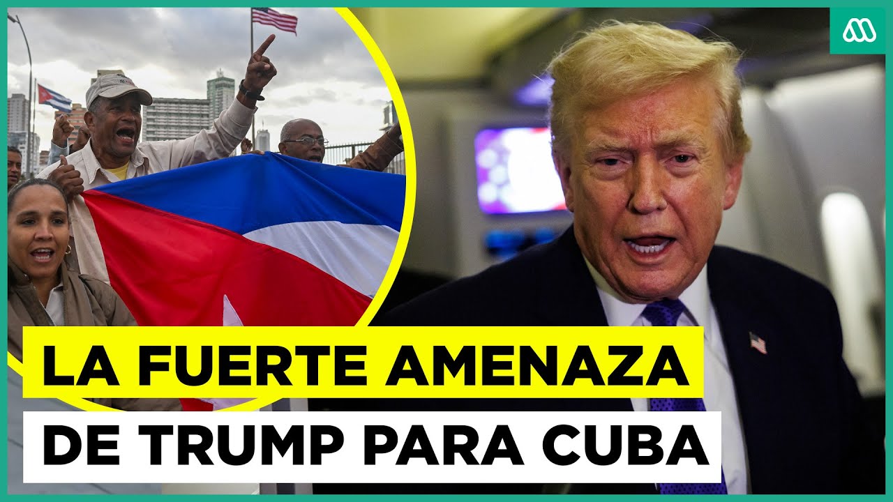 Donald Trump asegura caída del régimen cubano