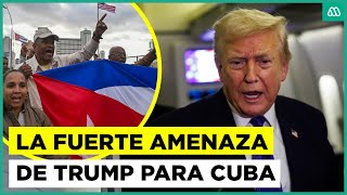 Donald Trump Asegura Caída Del Régimen Cubano