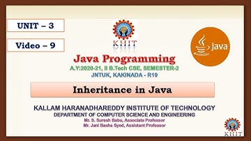 JAVA Unit 3 Video 9
