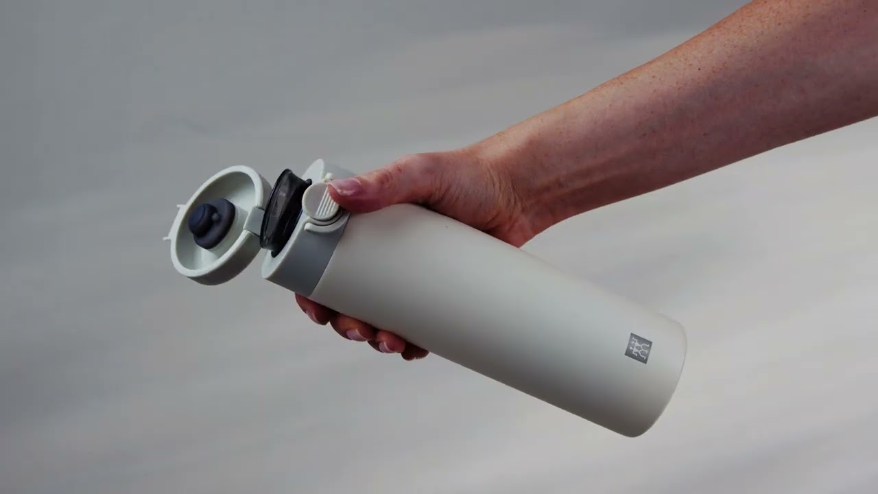Video 1 for Food jar, 600 ml, stainless steel, Cream