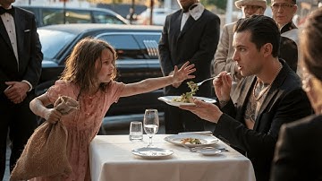 Homeless Girl Shouts “Don’t Eat That!” — The Mafia Boss Freezes When He Finds Out Why