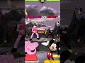 PEPPA PIG 🐖 vs MICKEY MOUSE 🐭#peppapig #mickeymouse #shorts