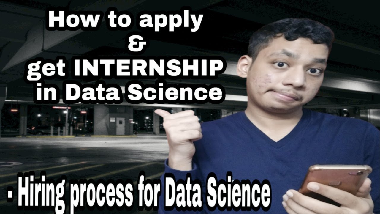 data science thesis internship