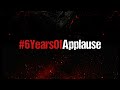 6yearsofapplause  applause entertainment  brand film