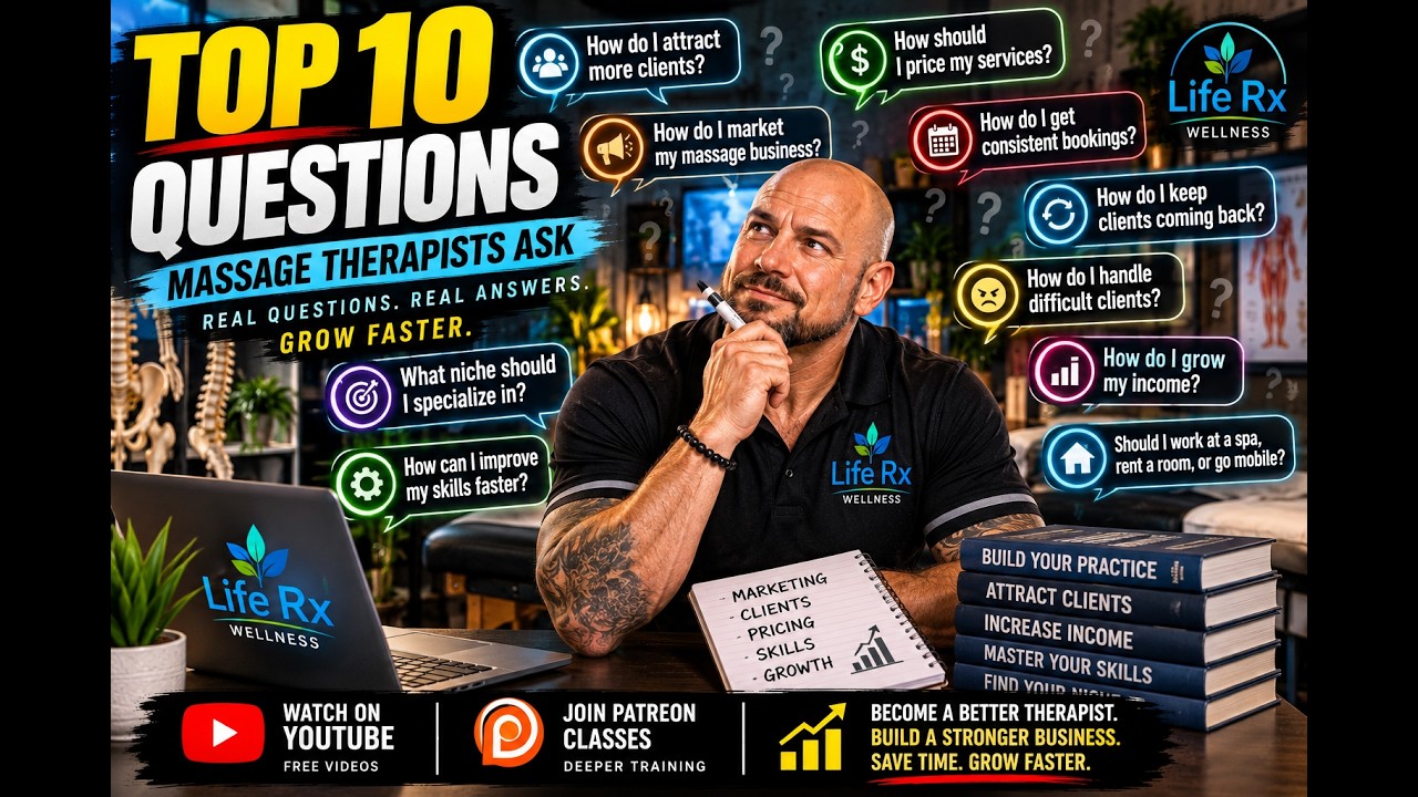 Top 10 Questions Massage Therapists Ask