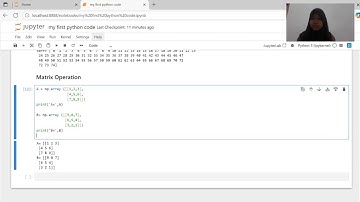 Belajar library python di jupyter notebook