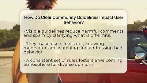 How Do Clear Community Guidelines Impact User Behavior? - Everyday-Networking