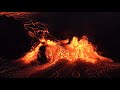 Vigorous lava fountaining from new vents in Halema‘uma‘u, Kīlauea volcano — June 7, 2023