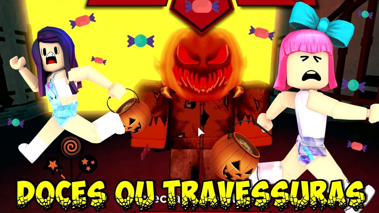 Roblox - DOCES OU TRAVESSURAS NO HALLOWEEN DO BROOKHAVEN