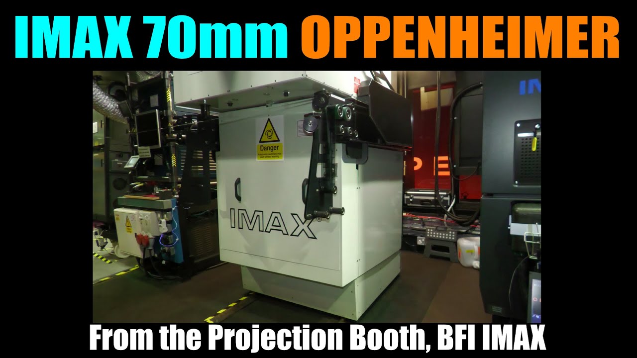 Oppenheimer IMAX: Inside the Chinese Theatre Projection Booth