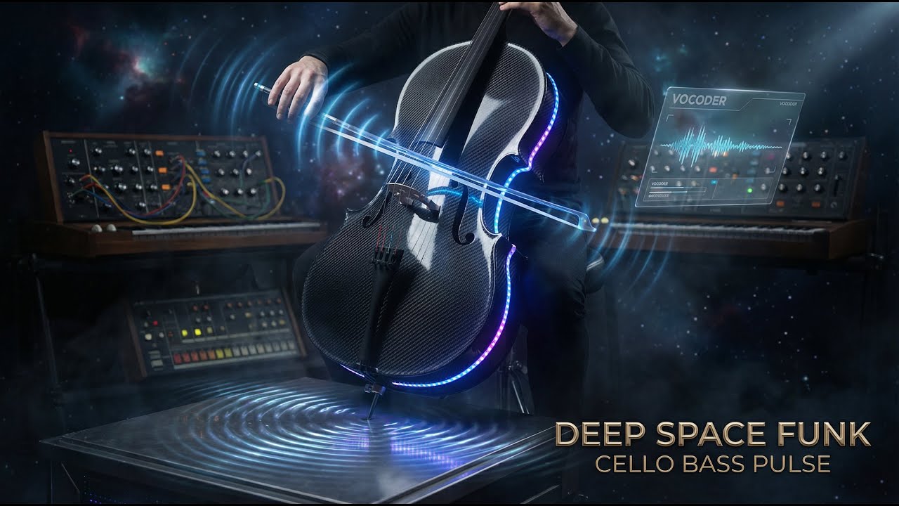 Deep Space Funk 🚀 | Tight Drums, Funk Bass & Electric Cello