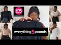 EVERYTHING5POUNDS.COM TRY ON HAUL  | AUTUMN/WINTER £5 CLOTHING HAUL