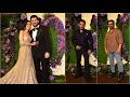 Karan deol wife drisha acharya wedding reception look couple full   bollywood ghanta