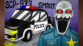 Kisah Seram Monster Polisi Pemakan Manusia (SCP 973) || DRAWSTORY