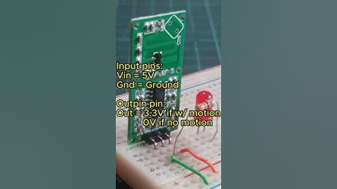 doppler motion sensor (RCWL-0516)