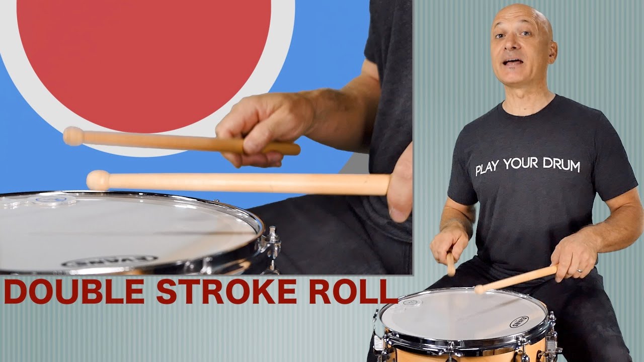 E - Drumming Tutorial - Double Stroke Roll - YouTube