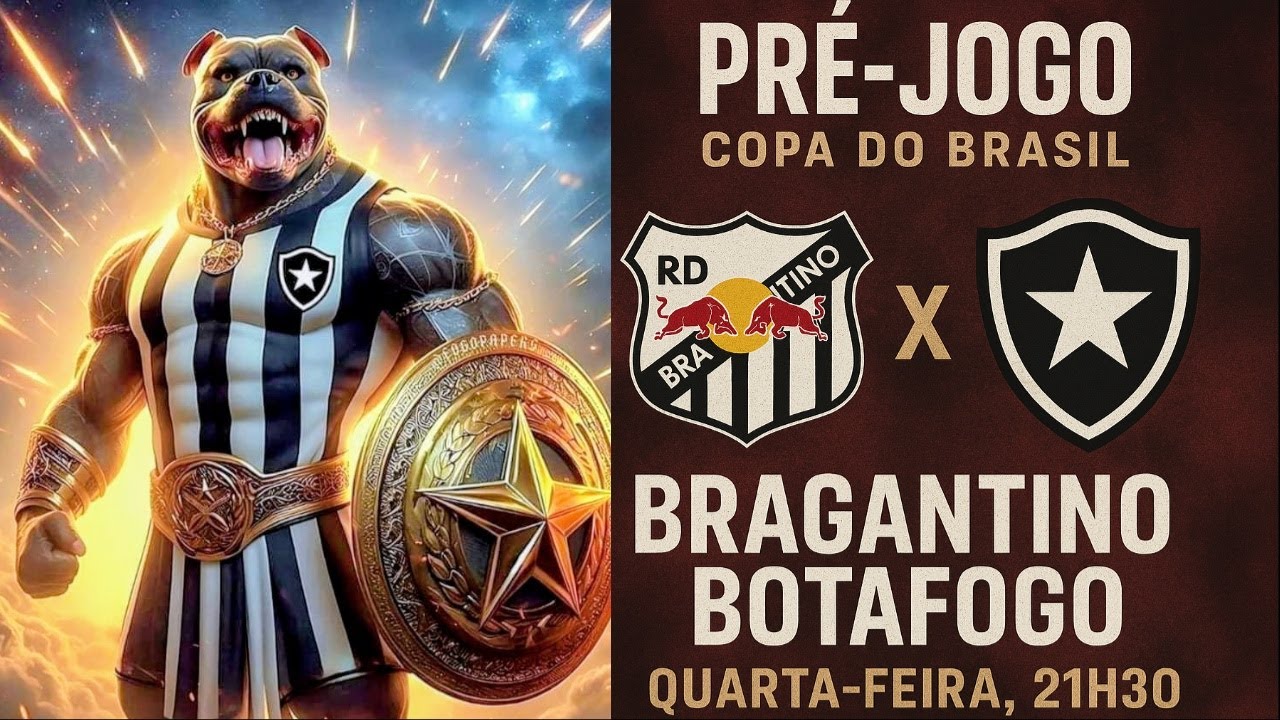 Não Perca o Pré-Jogo Mais Importante da Copa do Brasil Bragantino x ...