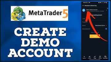 How To Create/Open Demo Account On MetaTrader 5?