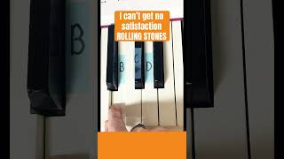 I Can’t Get No Satisfaction by The Rolling Stones piano tutorial