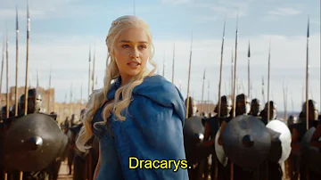 O que Daenerys diz para fazer Drogon voar?