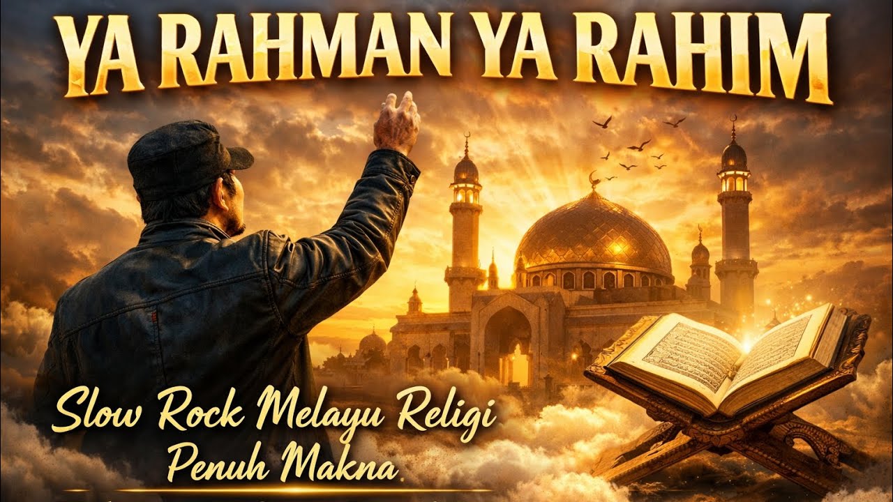YA RAHMAN YA RAHIM 🌙 Slow Rock Melayu Religi Epik Penuh Makna | Menggetarkan Jiwa 2026