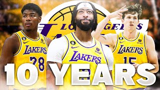 10 Year Los Angeles Lakers Rebuild In NBA 2K24..