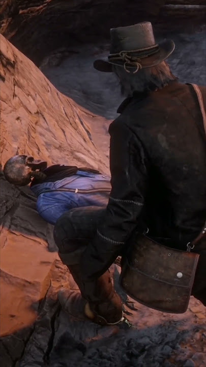 John find Arthur Morgan body epilogue # #gameplay #rdr2