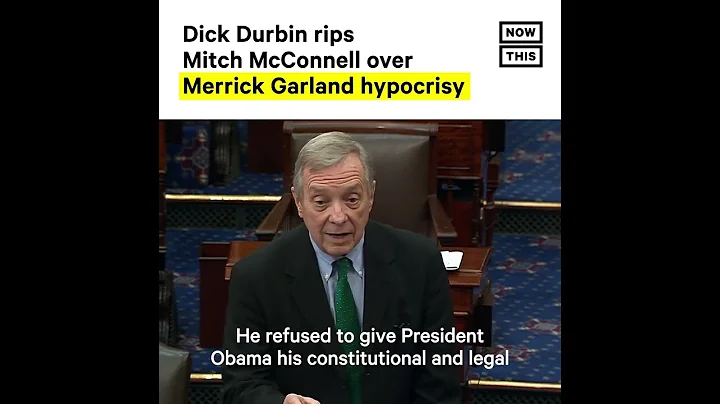 Sen. Dick Durbin Calls Out Sen. McConnell Hypocris...