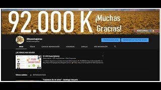 92000 Suscriptores - 38Sonmejores