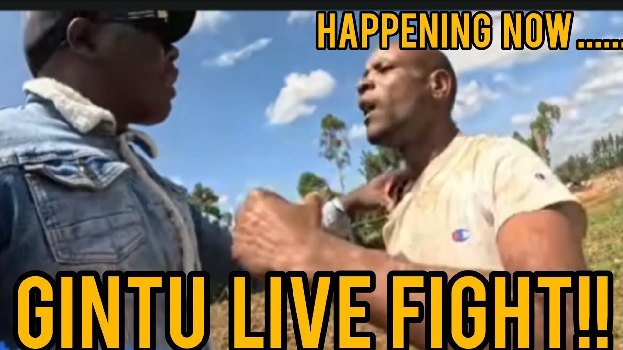 @Its_gintu  FIGHTING A VILLAGER LIVE !! HAPPENING @mikekizzohke  REGRETING BUYING LAND#nyabohanse 