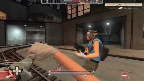 Scout fight + gibus sniper in a shellnut