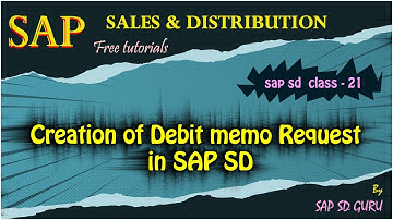 how to create debit memo request in sap #sap #debitmemo #debit memo #creation of debit memo in sap