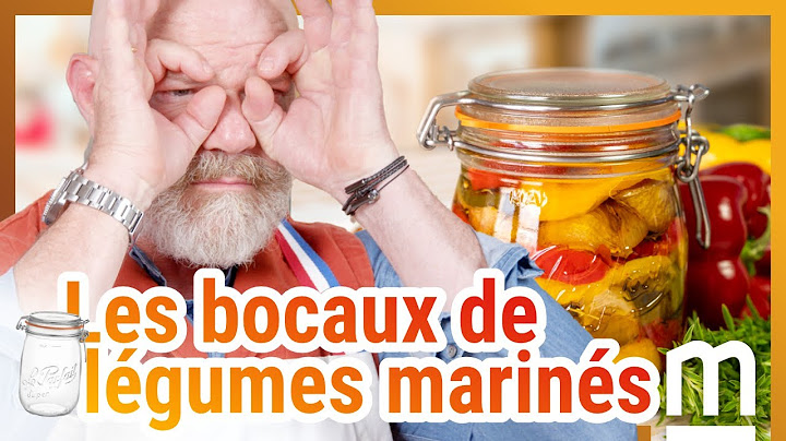 🫙 Faire ses légumes marinés