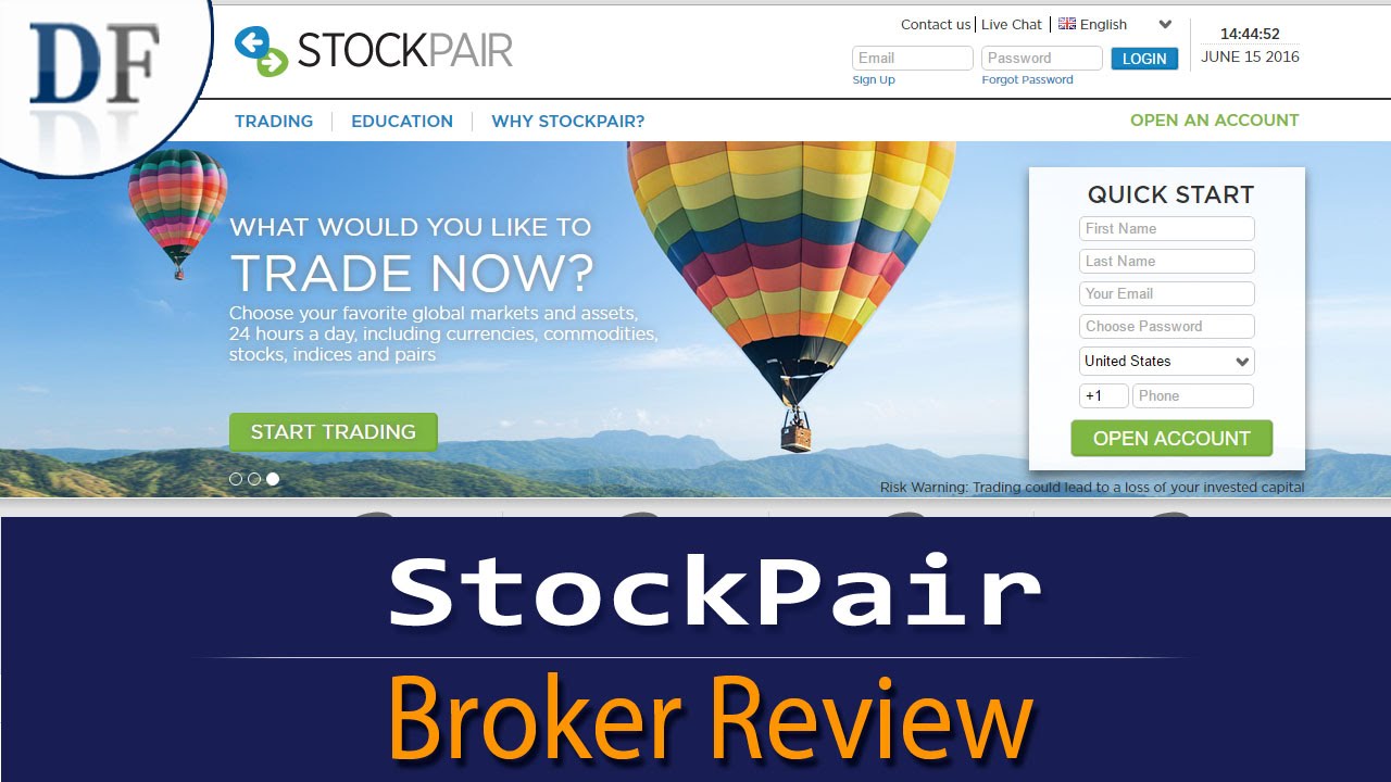 Stockpair scam