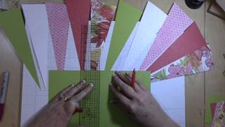 How to Make A Starburst Scrapbooking Layout