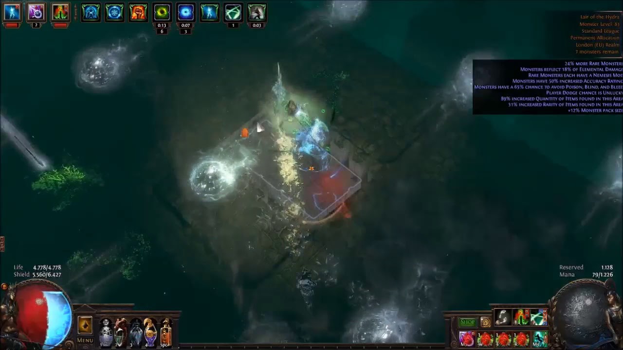 [3.0] Path of Exile Hydra Soul Tether Build - YouTube