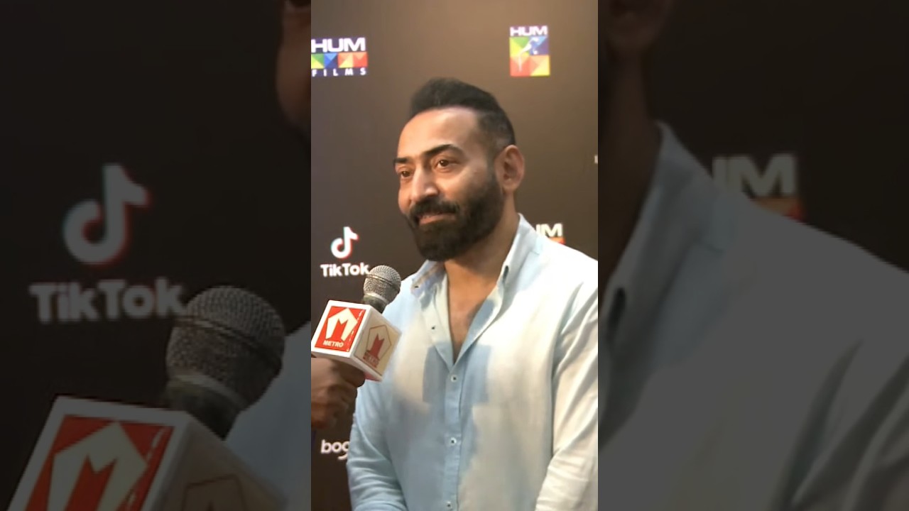 Nadeem Baig at Daghabaaz Dil Premiere