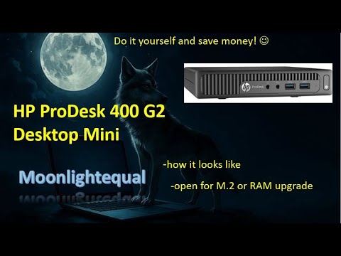 HP ProDesk 400 G2 Desktop Mini - open to upgrade M.2, RAM or do