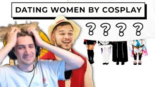 xQc Reacts to Blind Dating 6 Women Based on Their Cosplay Outfits | Versus 1