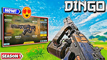 NO RECOIL + HIPFIRE + FAST ADS On this dingo gun | dingo | dingo codm | codm dingo gameplay