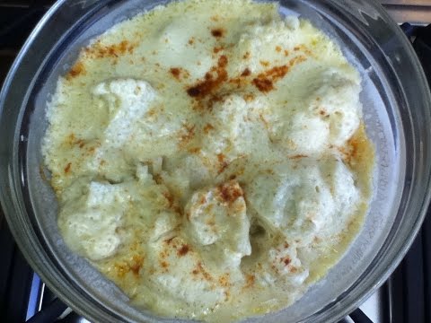 Easy Cauliflower Au Gratin/Creamy Cheese Cauliflower